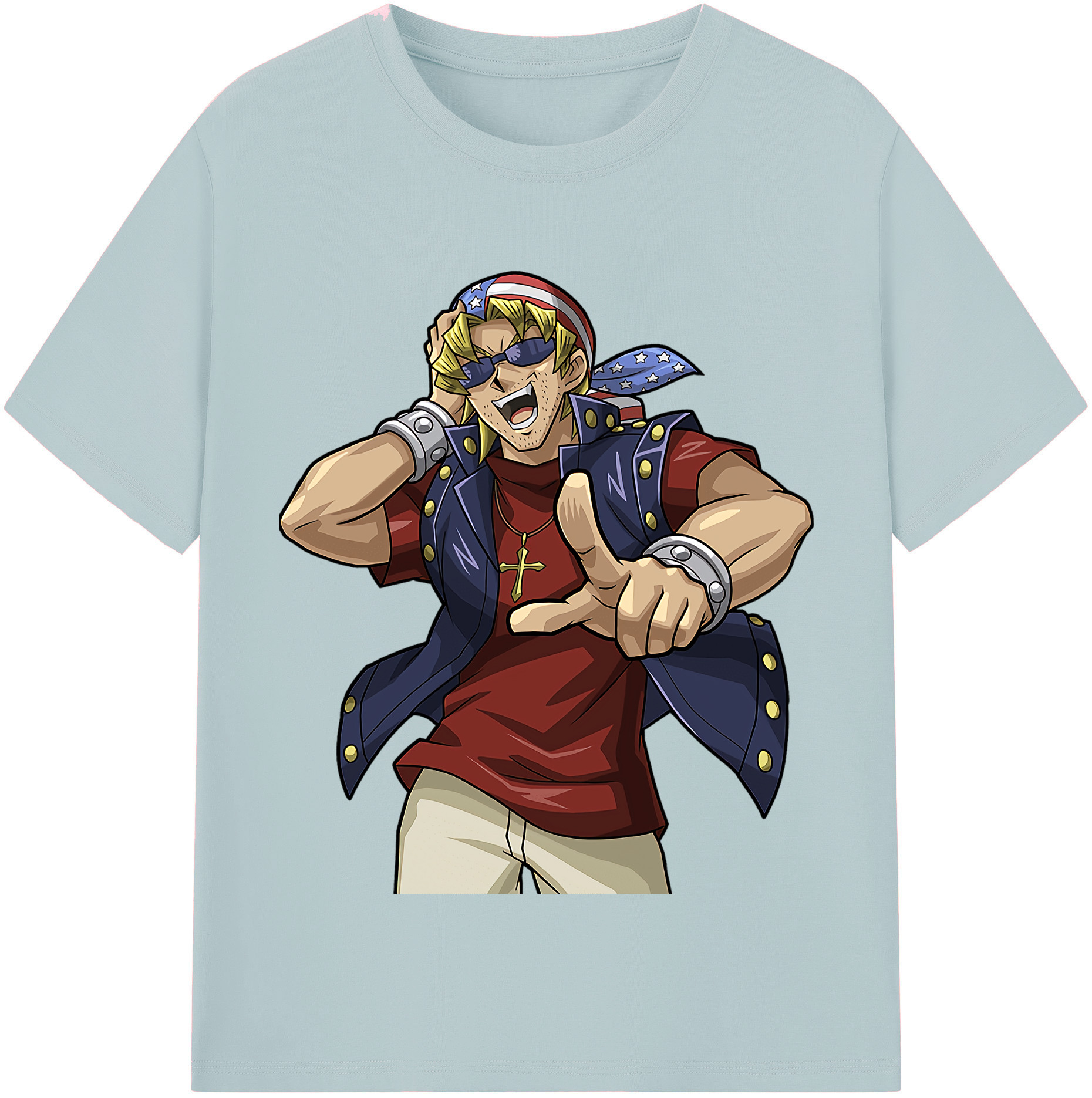 （画像用） 遊☆戯☆王 Yu-Gi-Oh! 綿100％半袖Tシャツ（フロントプリント）
